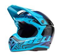 Casco MX Bell Moto-10 Spherical AzulXL Azul