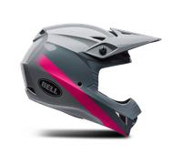 Casco MX BELL MX-10 MIPS Aviator Gris/RosaXL Gris,Rosa