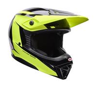 Bell MX-10 Mips Talon, casco de motocross L male Negro/Amarillo