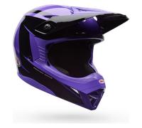 Bell MX-10 MIPS Talon Casco de motocross juvenil, lila, tamaño L