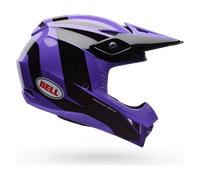 Bell MX-10 MIPS Talon Casco de motocross, lila, tamaño XL para Hombres