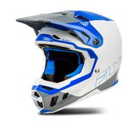 Fly Racing Formula CC Glide, casco de motocross L female Azul/Gris/Blanco