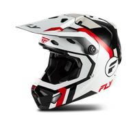 Casco MX FLY Racing Formula CP Seal V26 Blanco/Negro/RojoL Blanco,Negro,Rojo