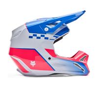 Casco MX FOX V1 Collect Azul/RosaXL Azul,Rosa
