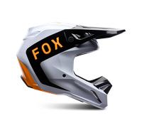 Casco MX FOX V1 Noble Joven Negro/BlancoS Negro,Blanco