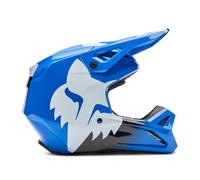 FOX V1 Shield Casco de motocross, azul, tamaño XL para Hombres