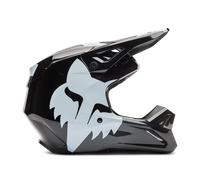 Casco MX FOX V1 Shield NegroL Negro