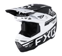 Casco MX FXR 6D ATR-3 FIM 26 Blanco/NegroM Blanco,Negro