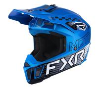 Casco MX FXR Clutch Joven 26 AzulL Azul