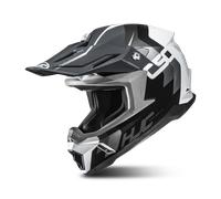 HJC C50 Primal Casco de motocross, negro-gris-blanco, tamaño L para Hombres