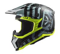 Casco MX LS2 MX703 X-Force Barrier azul cieloS Barrier azul cielo