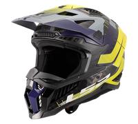Casco MX LS2 MX703 X-Force Galuo Gris/Amarillo de alta visibilidad brillanteM Galuo Gris,Amarillo de alta visibilidad brillante