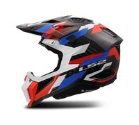 Casco MX LS2 MX703 X-Force Phantom Blanco/Azul/Rojo BrillanteM Phantom Blanco,Azul,Rojo Brillante