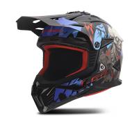Casco MX LS2 MX708 Fast II Zombie II Negro/Rojo/Azul3XL Zombie II Negro,Rojo,Azul