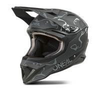 Casco MX O'Neal 1Srs Splash Negro/GrisM Negro,Gris