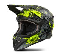 Casco MX O'Neal 1Srs Vibrant Negro/Neón/AmarilloS Negro,Neón,Amarillo