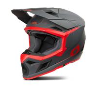 ONeal 3SRS E-Stroke S26, casco de motocross S female Mate Gris Oscuro/Rojo