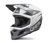Casco MX O'Neal 3Srs Solid Blanco/NegroM Blanco,Negro