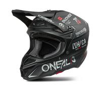 Casco MX O'Neal 5Srs Polyacrylite Brand Negro/GrisM Negro,Gris