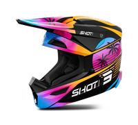 Shot Furious Miami Mips Casco de motocross, rojo, tamaño XL para Hombres
