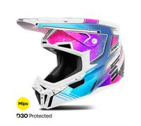 Casco MX Shot Lite Blanco/Rosa perladoM Blanco,Rosa perlado