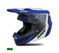 Casco MX Shot Speed Azul MateL Azul Mate