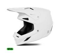 Shot Speed Casco de motocross, blanco, tamaño XL para Hombres