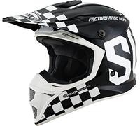 Casco MX Speed Pro Master - Zapatillas Deportivas (Talla XS), Color Negro y Blanco