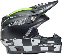 Casco Off-Road Bell MOTO-9S FLEX Fasthouse Smoke Bomb Black/Hiviz Yellow