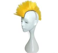 Casco Off-Road Mohicano para estilo para punk Único Casco Off-Road(Yellow)