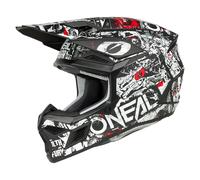 Casco O'NEAL 3SRS Attack Negro/Blanco M