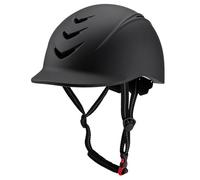 Casco para Montar a Caballo, Transpirable, Acolchado Suave y con Correa Ajustable, de Seguridad anticolisión, para Mujeres y Hombres.