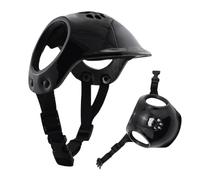 Casco para perros, EVA Protección Amortiguante Ajustable Ligera, Casco de Moto para Animales, Parques y Jardines, Paseos, Viajes, Exploraciones y Actividades al Aire Libre