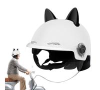 Casco para Scooter eléctrico: Accesorio para Montar con Visera Desmontable para Mayor Seguridad y Comodidad, diseño aerodinámico con de ventilación, Casco Protector para desplazamientos, Andar