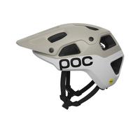 POC - Cascos MTB - Cularis Pure Mineral Grey/Hydrogen White Matt - Talla 51-54 cm - Blanco Blanco 51-54 cm