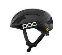 POC - Cascos para bicicleta - Omne Beacon Mips Uranium Black Matt - Talla 50-56 cm - Negro Negro 50-56 cm