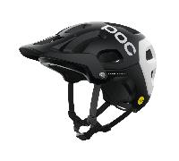 Casco POC Tectal Race Mips Negro Blanco, Talla M