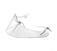 Casco protector de hockey sobre hielo y protector de cuello diseñado para porteros hecho de material de policarbonato resistente