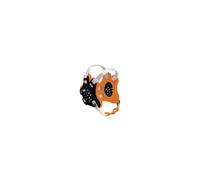 Casco protector de lucha libre Cliff Keen F5 Tornado Casco negro/naranja/blanco Talla nica