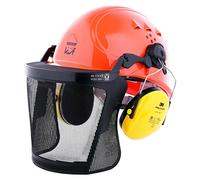 Casco protector forestal Peltor Master (Naranja)