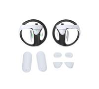 Casco PS5 VR2 con agarre completo y almohadillas de silicona antideslizantes para los ojos, funda protectora para