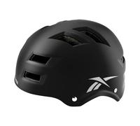 Casco Reebok Freestyle-Scooter MTV01 Negro Mate L Sistema Ventilación Urbano