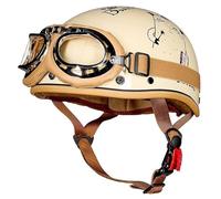 Casco Retro Infantil De Motocicleta, Aprobado Por DOT, Estilo Vintage, Abierto, Para Niños Pequeños, Para Scooter Eléctrico, Kart, Moto De Cross, ATV, Ciclomotor Y Bicicleta 2,53~58cm