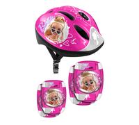 Casco Rodilleras Y Coderas Barbie Stamp MKP