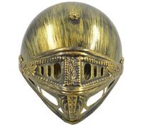 Casco romano para niños, casco de soldado ligero que se puede abrir, disfraz vintage, sombrero de caballero, armadura romana de plástico, accesorios para cosplay, fiesta de Halloween (3-10 años), dor