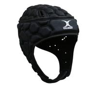 Casco Rugby Gilbert XP 250 Negro (Headguard), Protector Cabeza (XS (J))