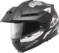 Schuberth E2 Trail Casco, gris-blanco, tamaño M para Hombres