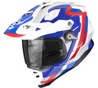 Scorpion Casco de enduro ADF-9000 Air Patrol Blanco/Azul/Rojo Talla M para hombres