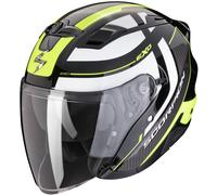 Casco Scorpion Exo-230 Pul Negro y amarillo nen L