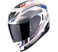 Casco Scorpion Exo-520 Evo Air Lena Blanco perla y azul M